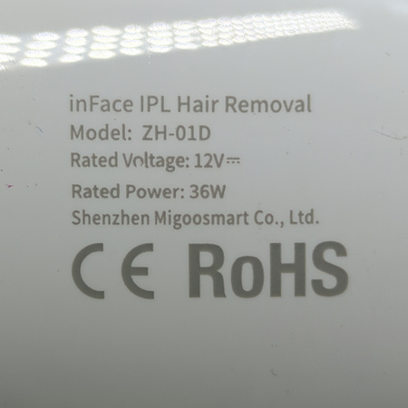 DEPILATOR IPL DO CIAŁA NÓG BIKINI inFac ZH-01D różowy