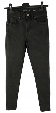Spodnie jeans damskie MEDICINE Rozmiar 34 CZARNE