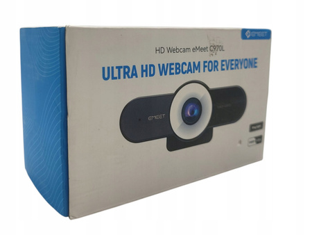 KAMERA INTERNETOWA Z LAMPĄ I MIKROFONEM EMEET c970L