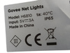 Oświetlenie LED na zewnątrz Govee H6810 Net Lights RGBIC Bluetooth WIFI