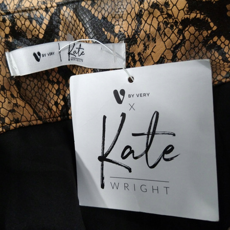 SPÓDNICA KATE WRIGHT ROZMIAR S BRĄZOWA