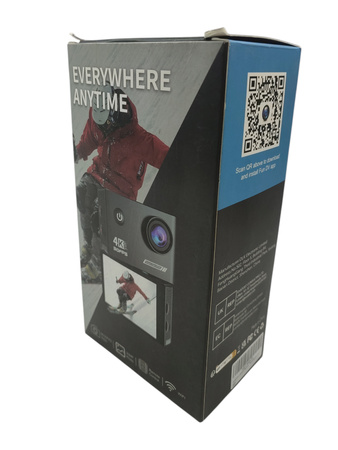 Kamera sportowa 4K 30fps wodoodporna