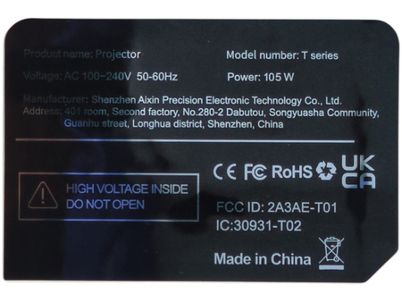 Projektor Horlat T series Full HD 28000lm korekta trapezowa