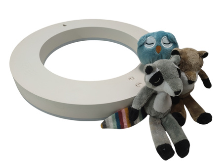 LAMPA ŚCIENNA DO POKOJU DZIECIĘCEGO Z PLUSZOWYMI ZABAWKAMI ZAZU