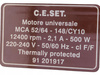SILNIK NAPĘDOWY C.E.SET. MCA52/64-148/CY10 GD0-69-CMM0-G4S PRALKI CANDY