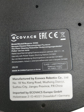 Robot sprzątający ECOVACS Deebot OZMO 950 DX9G