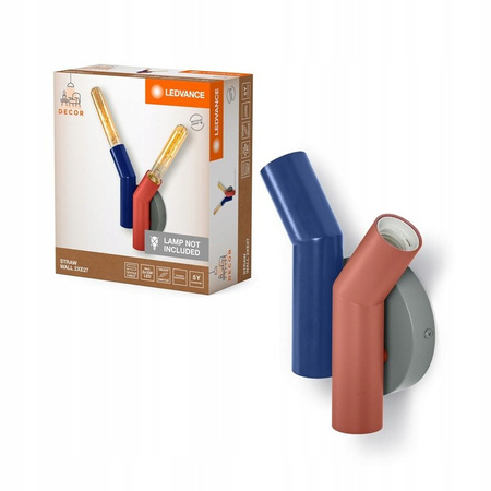 Oprawa ścienna dekoracyjna Straw Wall 2xE27 Ledvance