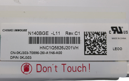 Matryca LCD Chimei Innolux N140BGE-L11 Rev.C1 14" HD