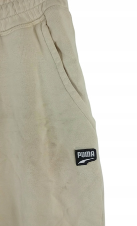 Spodnie dresowe damskie PUMA XS BIAŁE