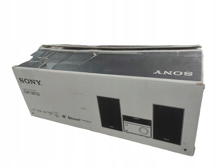 Wieża Sony CMT-SBT20 12W Bluetooth USB FM RADIO SONY + PILOT