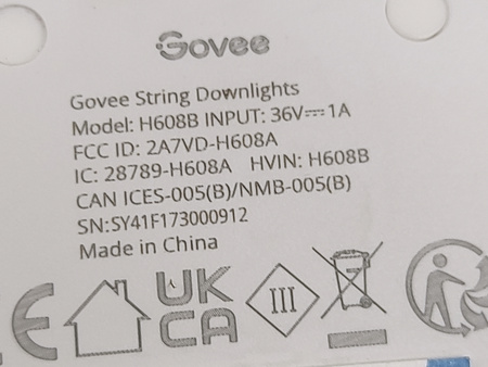 Girlanda Govee String Downlights H608B