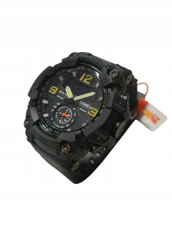 Zegarek męski analogowo - cyfrowy SKMEI 1586 Czarny