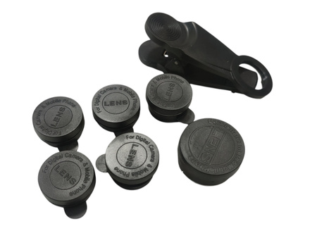 Obiektyw do telefonu XH-700 7w1 MACRO + SZEROKOKĄTNY DO TELEFONU