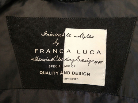 PŁASZCZ DAMSKI FRANCA LUCA CZARNY ROZMIAR 40/42