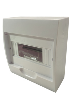 ROZDZIELNIK Z SZYNĄ DIN BIAŁY IDEAL DB 108S 1X8P/SMD