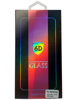 Szkło hartowane 6D do Samsung Galaxy A13 4G / A13 5G czarna ramka