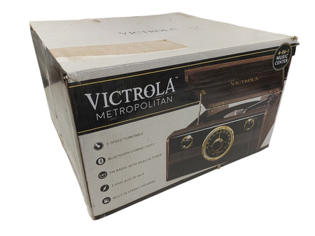 Gramofon VICTROLA RETRO VTA-240-MAHEU Ciemnobrązowy