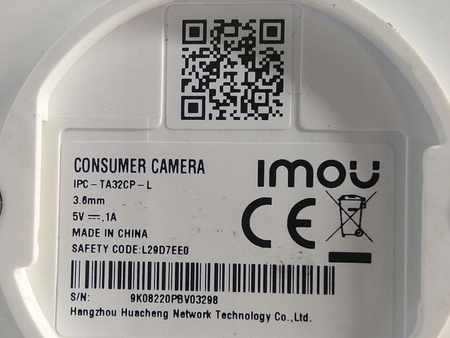 Kamera Wewnętrzna IP Imou Ranger IPC-TA32CP-L
