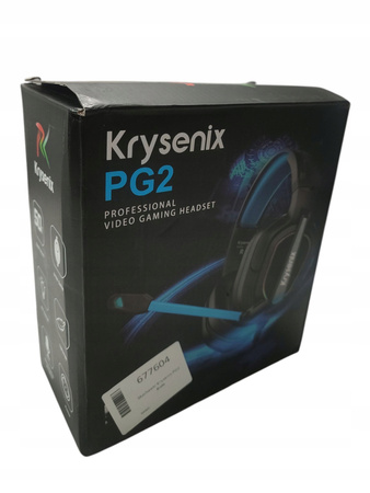 Słuchawki gamingowe Krysenix PG2 RGB z mikrofonem