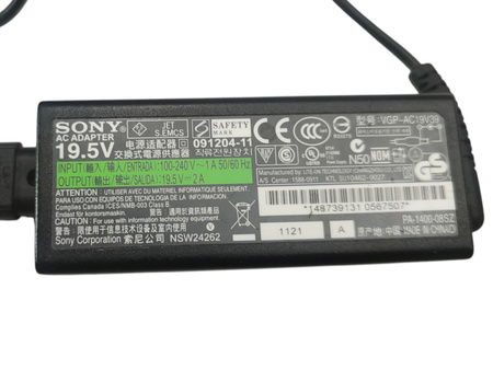 Oryginalny zasilacz laptopowy SONY PA-1400-08SZ 40W 19,5V 2A