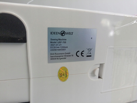 Maszyna do szycia Ideenwelt URF-705