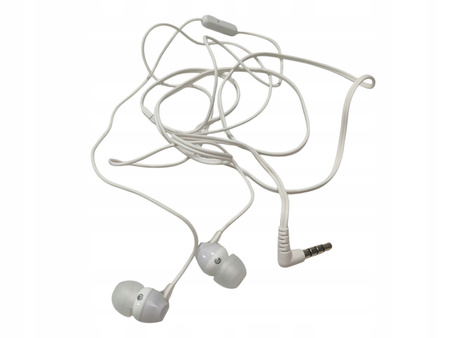 Słuchawki przewodowe doszune Sony MDR-EX15AP białe