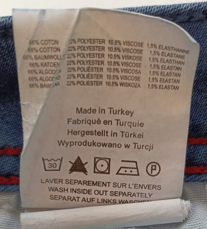 SPODNIE JEANS DAMSKIE LEE COOPER ROZMIAR 28/30 GRANATOWE