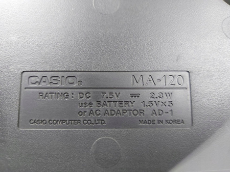 Keyboard Casio MA-120