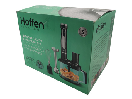 Blender ręczny Hoffen HB-4109 1000 W Malakser 1,5 l Stal nierdzewna