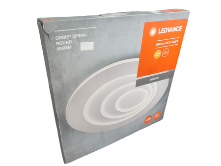 Lampa sufitowa LEDVANCE ORBIS SPIRAL ROUND 63W 2300lm 3000K 68,5cm