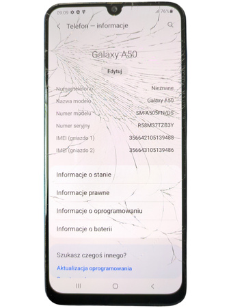 Smartfon Samsung Galaxy A50 SM-A505FN/DS 4/128GB 6.4" AMOLED