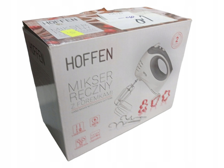 Mikser ręczny z foremkami HOFFEN HM-0542 300W