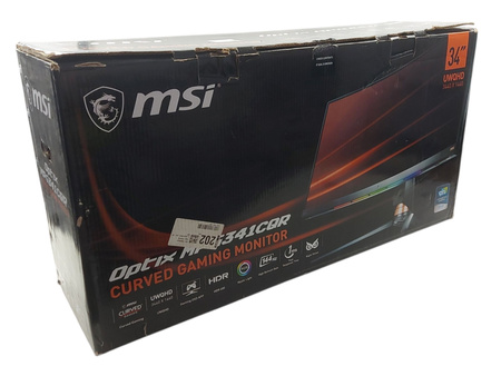 Monitor MSI Optix MPG341CQR 34" 3440x1440 VA 144Hz 1ms HDR zakrzywiony