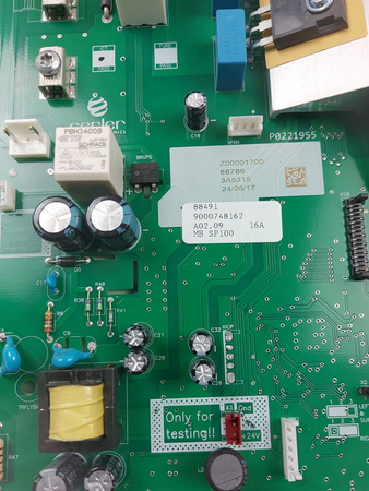 MODUŁ STEROWANIA PŁYTY GRZEWCZEJ Z00001700 88491 9000748162 GAGGENAU