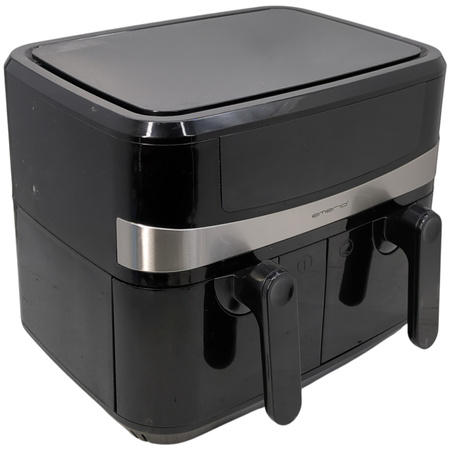 Frytkownica Emerio AF-126672.4 podwójna 9L 2400W czarna
