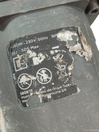 Młot kujący SDS Max 1050W GRAPHITE 58G875