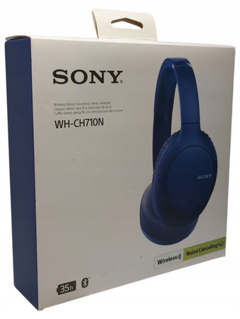 Słuchawki bezprzewodowe Sony WH-CH710N ANC Nauszne Bluetooth 5.0