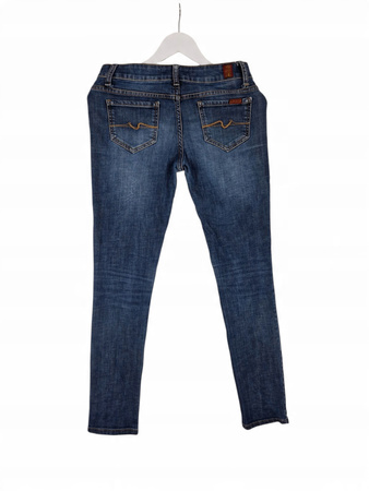 Tommy Jeans Jeansy Damskie Slim Fit Białe/Ecru