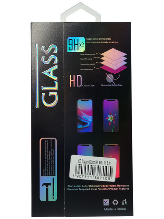 Hartowane szkło 6D Privacy Glass do iPhone XR / 11 6,1"