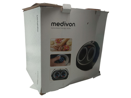 MASAŻER DO STÓP MASAŻ SHIATSU POWIETRZNY GRZANIE Medivon Pure Complete Pro