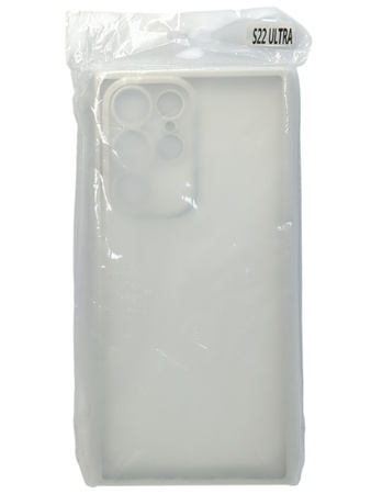 Etui Plecki do Samsung Galaxy s22 Ultra srebny Blink