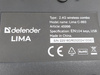 Zestaw bezprzewodowy klawiatura + myszka Defender LIMA C-993