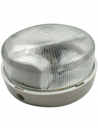 Plafon Bulkhead okrągły 1 x 60 W E27 Biały