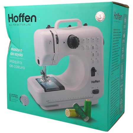Mini Maszyna do szycia Hoffen UFR-705 Biały
