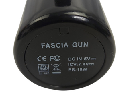 Masażer Pistolet do masażu Fascia Gun Bizcasa 99 Prędkości 8 końcówek USB-C