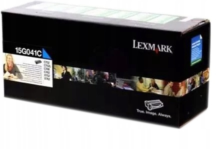 Toner LEXMARK 15G041C CYAN | 6000str.