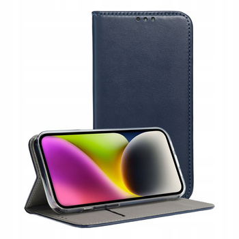 Etui z klapką do Xiaomi 13 Magnetic granatowe
