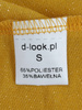 Sukienka damska D-LOOK Rozmiar S POMARAŃCZOWA