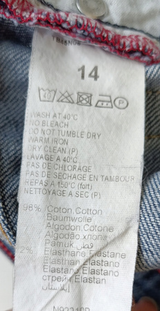 SPODNIE JEANS DAMSKIE LEVI STRAUSS ROZMIAR 27 NIEBIESKIE