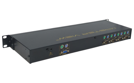 Switch ATEN CS9134Q9 RACK PS/2 + VGA + audio (4 komputery) KVM